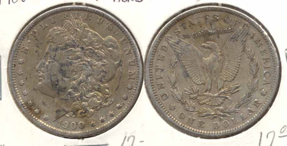 1900-O Morgan Silver Dollar VF-20 a Abrasion