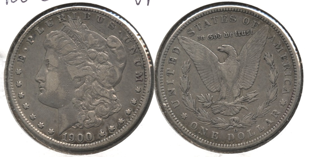 1900-O Morgan Silver Dollar VF-20 #h