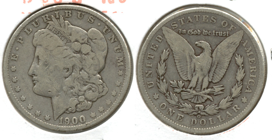 1900-O Morgan Silver Dollar VG-8 b