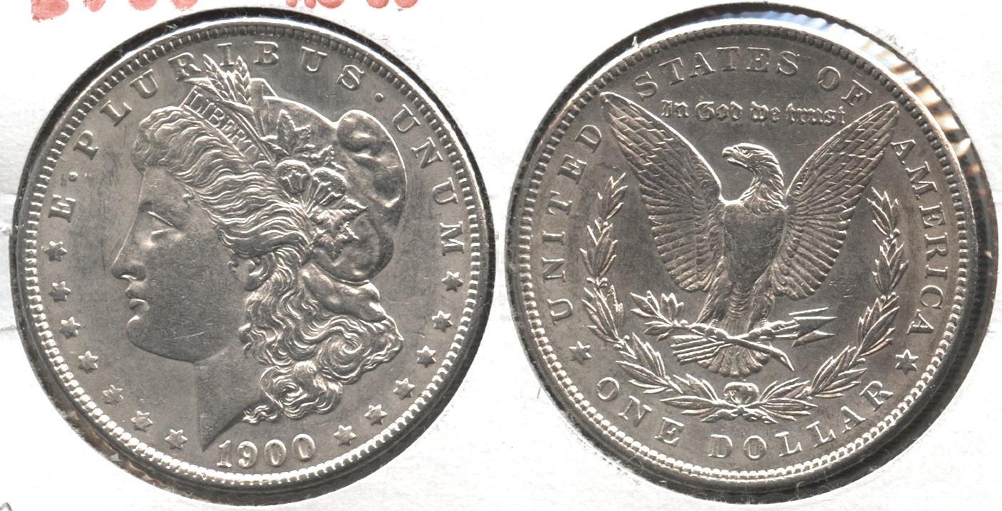 1900 Morgan Silver Dollar AU-50 #n