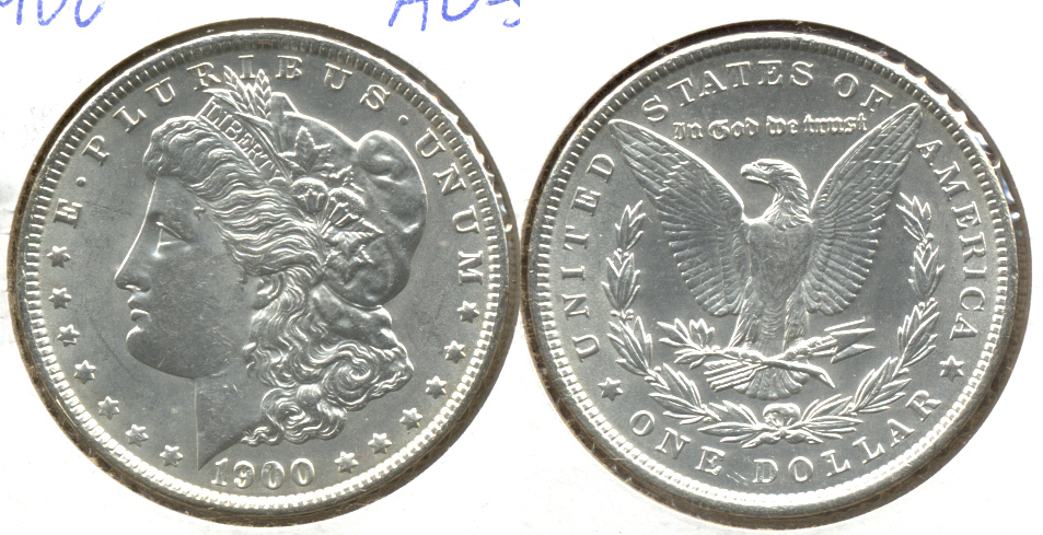 1900 Morgan Silver Dollar AU-55