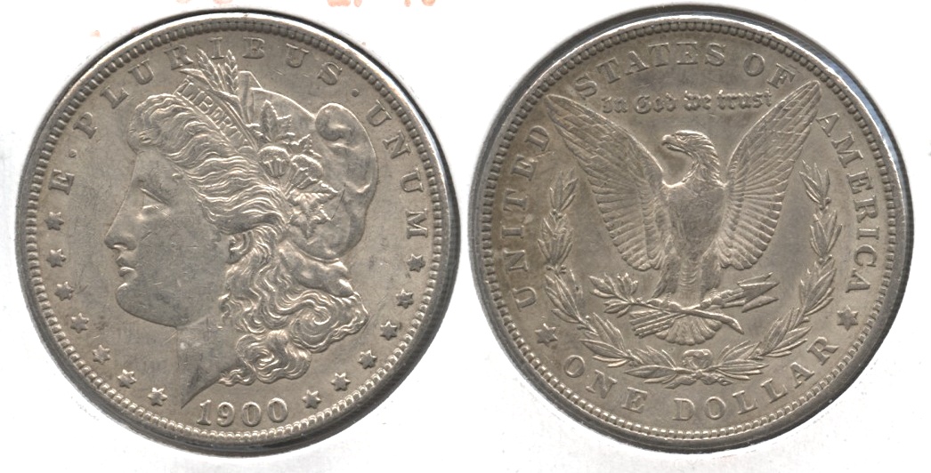 1900 Morgan Silver Dollar EF-40 #at