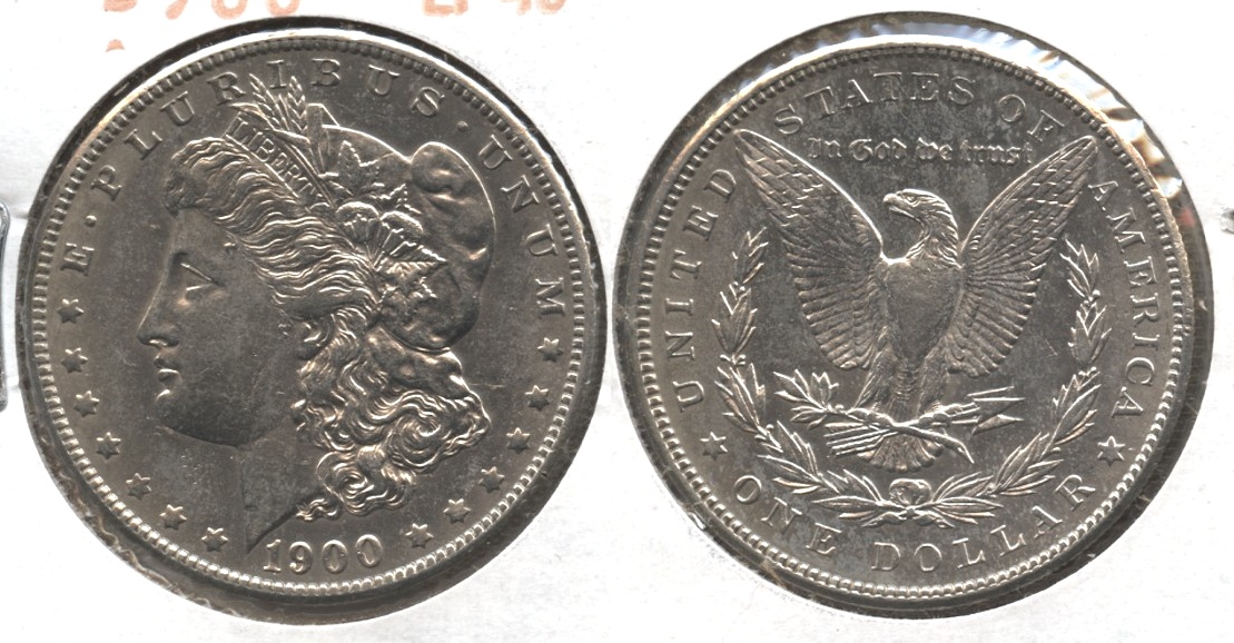 1900 Morgan Silver Dollar EF-40 #bc