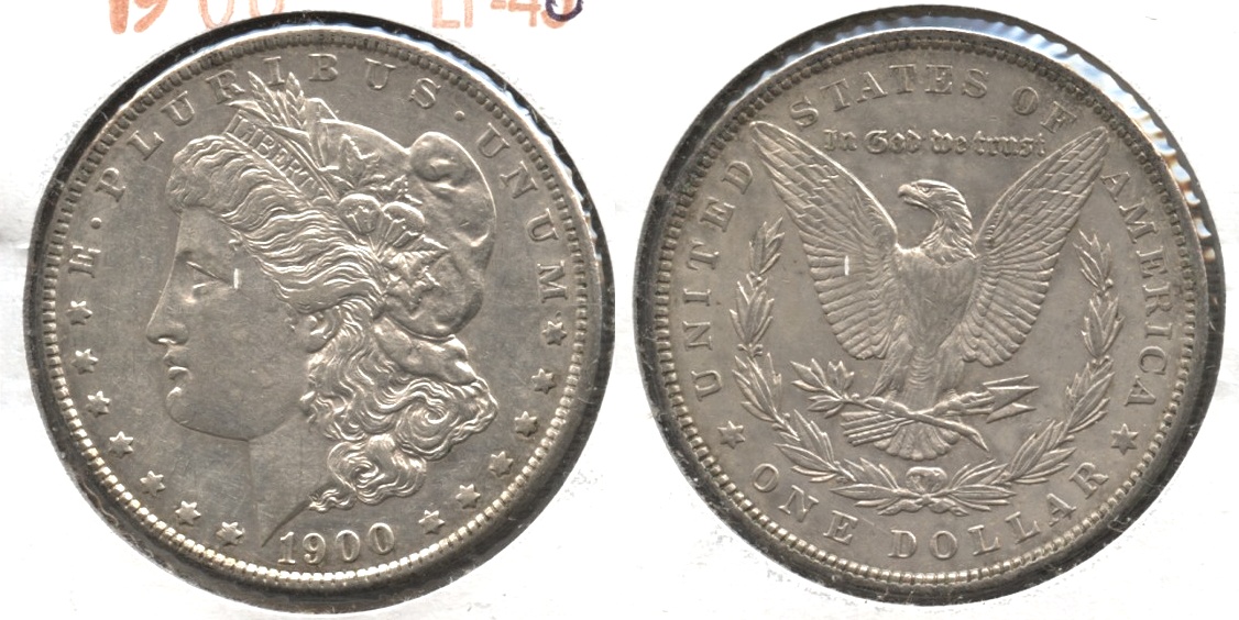 1900 Morgan Silver Dollar EF-40 #bg