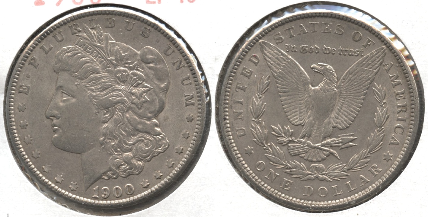 1900 Morgan Silver Dollar EF-40 #bl