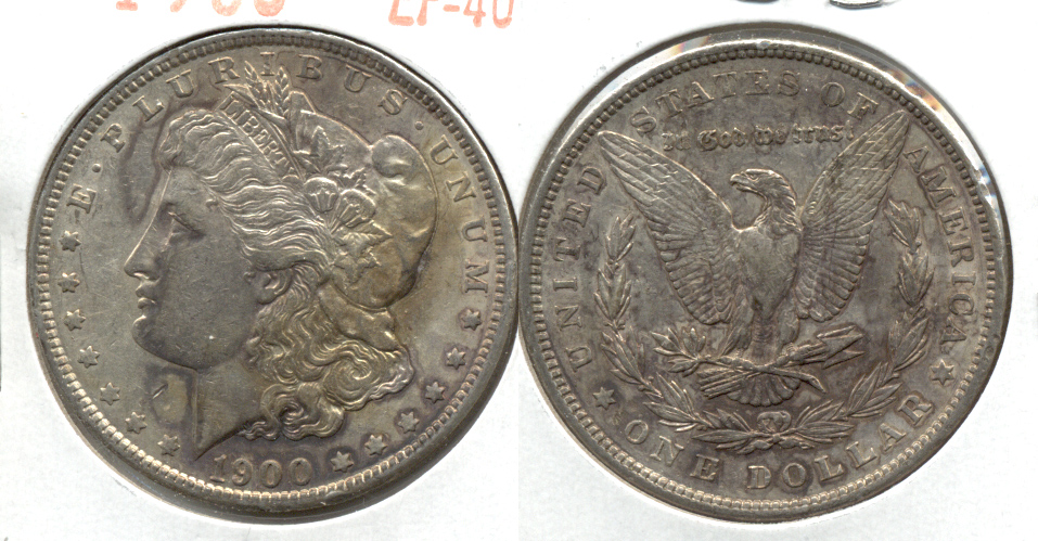 1900 Morgan Silver Dollar EF-40 x