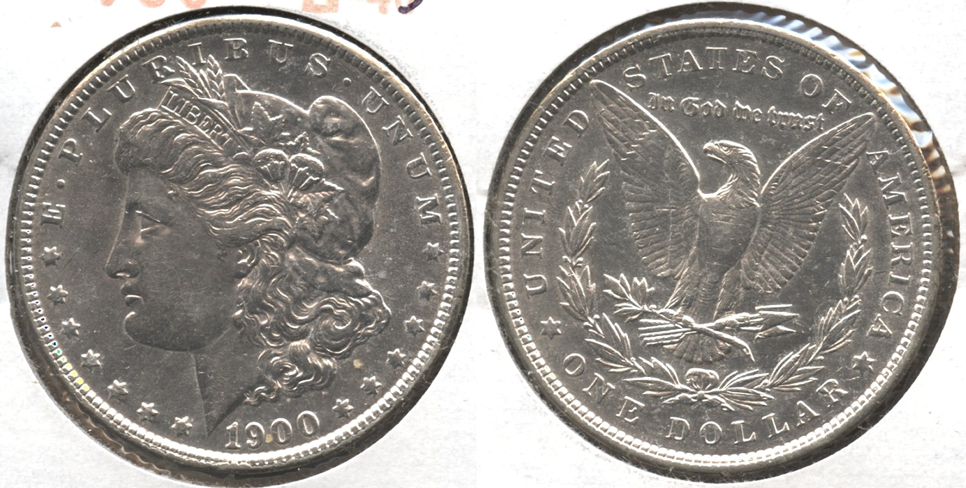 1900 Morgan Silver Dollar EF-45 #ag
