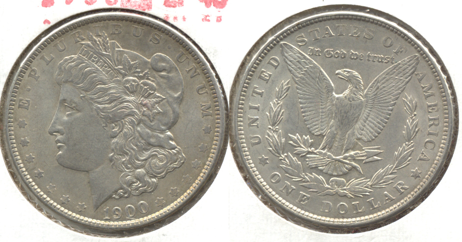 1900 Morgan Silver Dollar EF-45 e