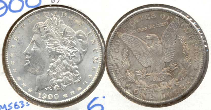 1900 Morgan Silver Dollar MS-63