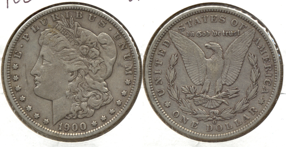 1900 Morgan Silver Dollar VF-20 c