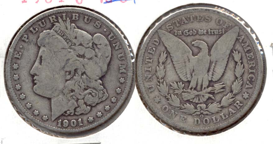 1901-O Morgan Silver Dollar Good-4 b