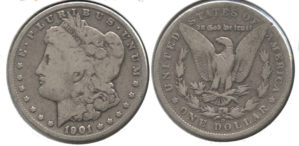 1901-O Morgan Silver Dollar Good-4 #e