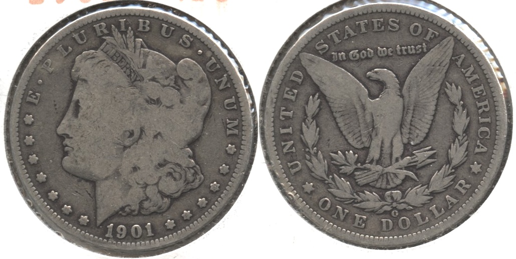 1901-O Morgan Silver Dollar Good-4 #f