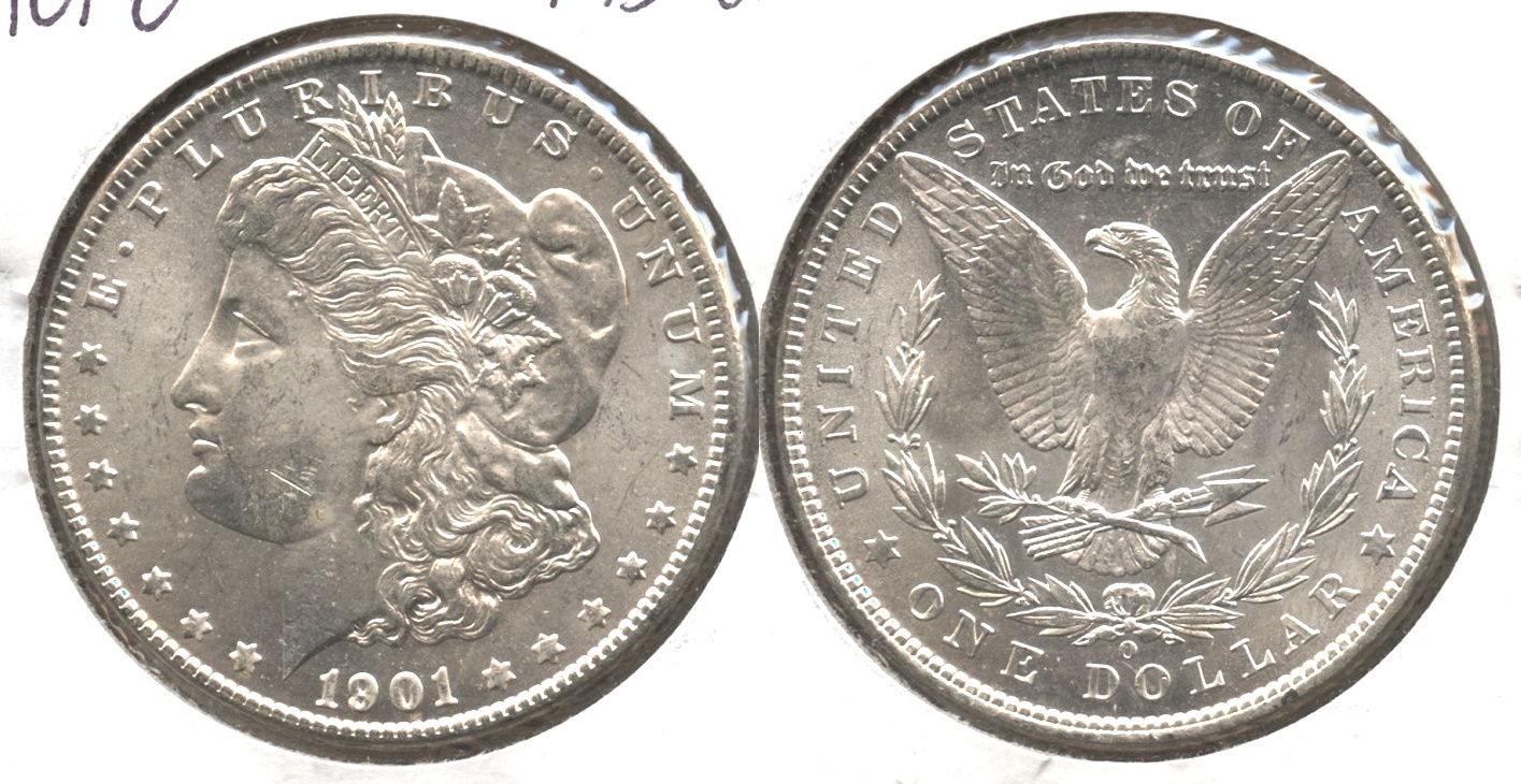 1901-O Morgan Silver Dollar MS-60 #d