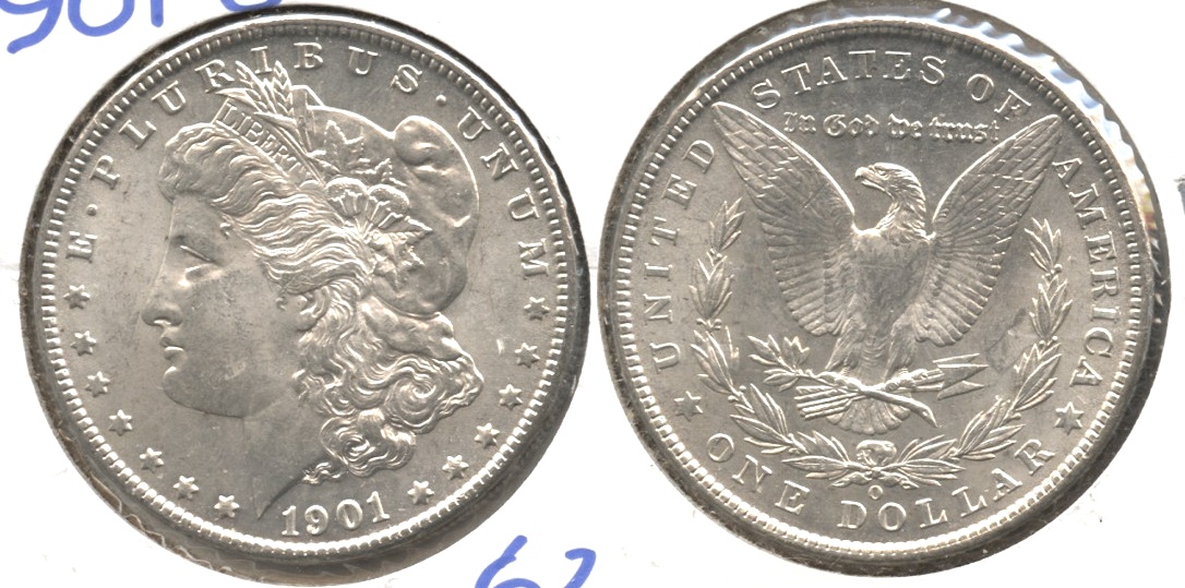 1901-O Morgan Silver Dollar MS-63 #a
