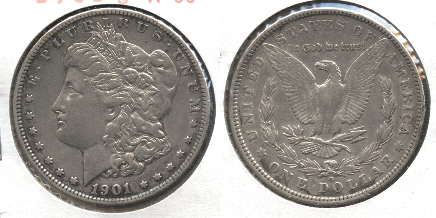 1901-O Morgan Silver Dollar VF-30 #c