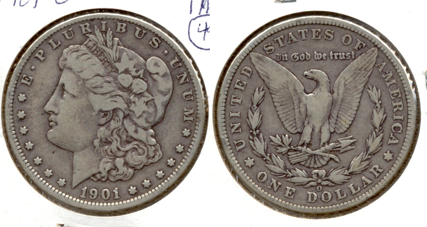 1901-O Morgan Silver Dollar VG-8