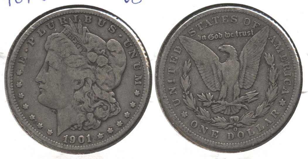 1901-O Morgan Silver Dollar VG-8 #j