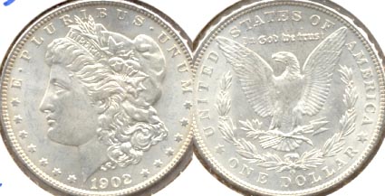 1902-O Morgan Silver Dollar MS-64