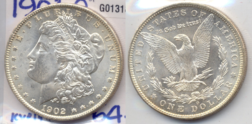 1902-O Morgan Silver Dollar MS-64 a