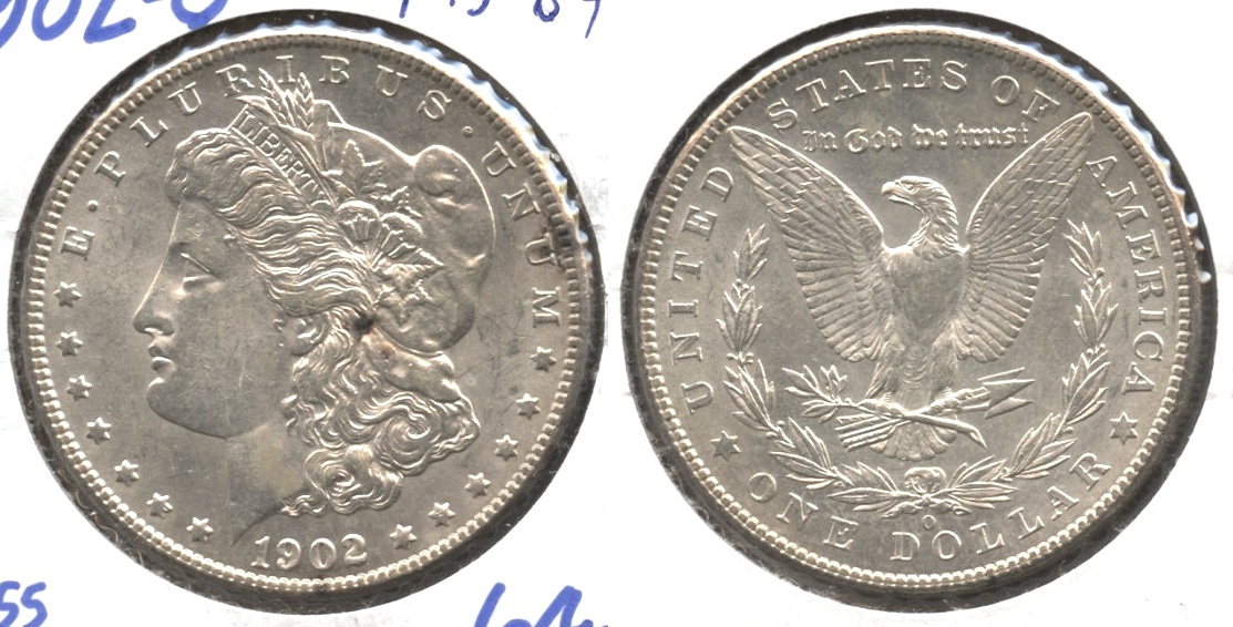 1902-O Morgan Silver Dollar MS-64 #b