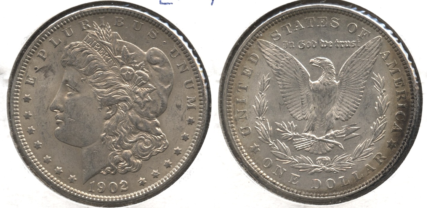 1902 Morgan Silver Dollar EF-45
