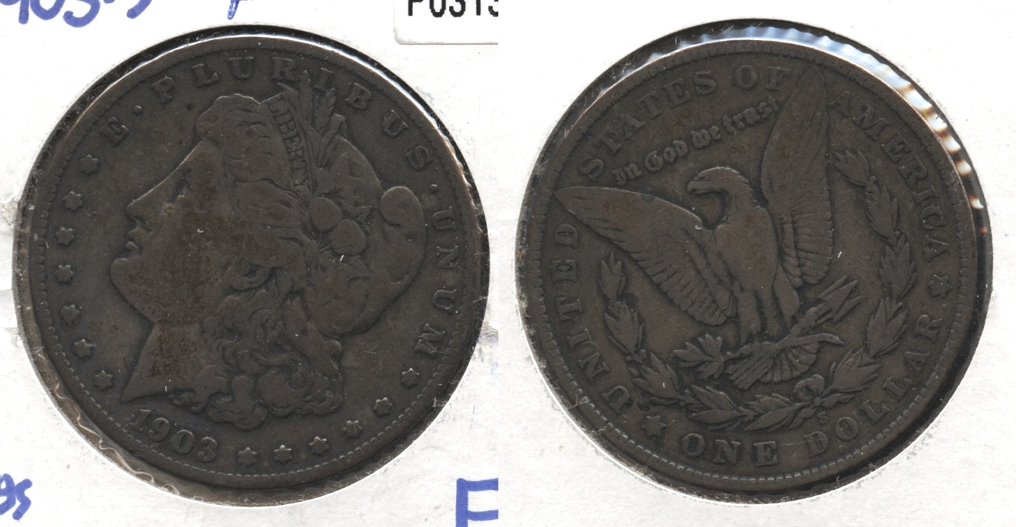 1903-S Morgan Silver Dollar Fine-12