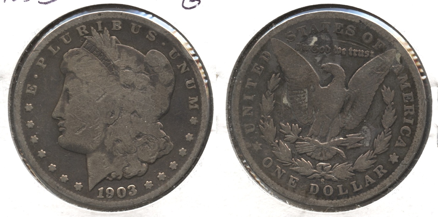 1903-S Morgan Silver Dollar Good-4 #b