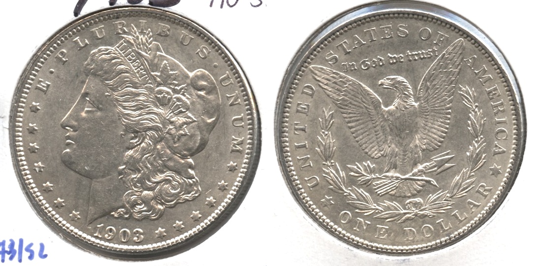 1903 Morgan Silver Dollar AU-55 #l