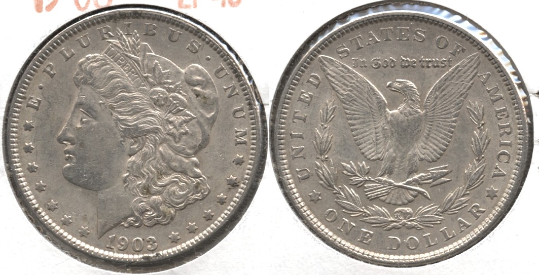 1903 Morgan Silver Dollar EF-40 #i