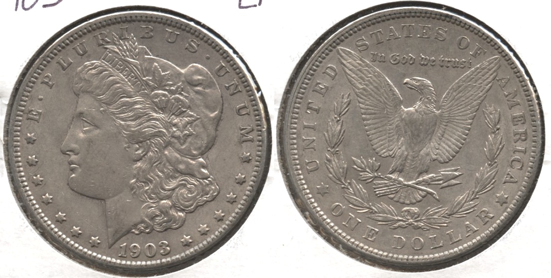 1903 Morgan Silver Dollar EF-40 #l