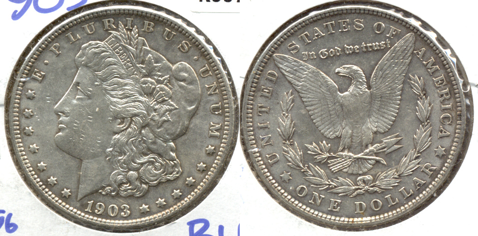 1903 Morgan Silver Dollar MS-60 a