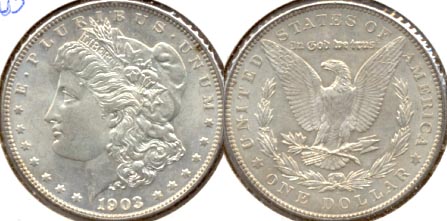 1903 Morgan Silver Dollar MS-63