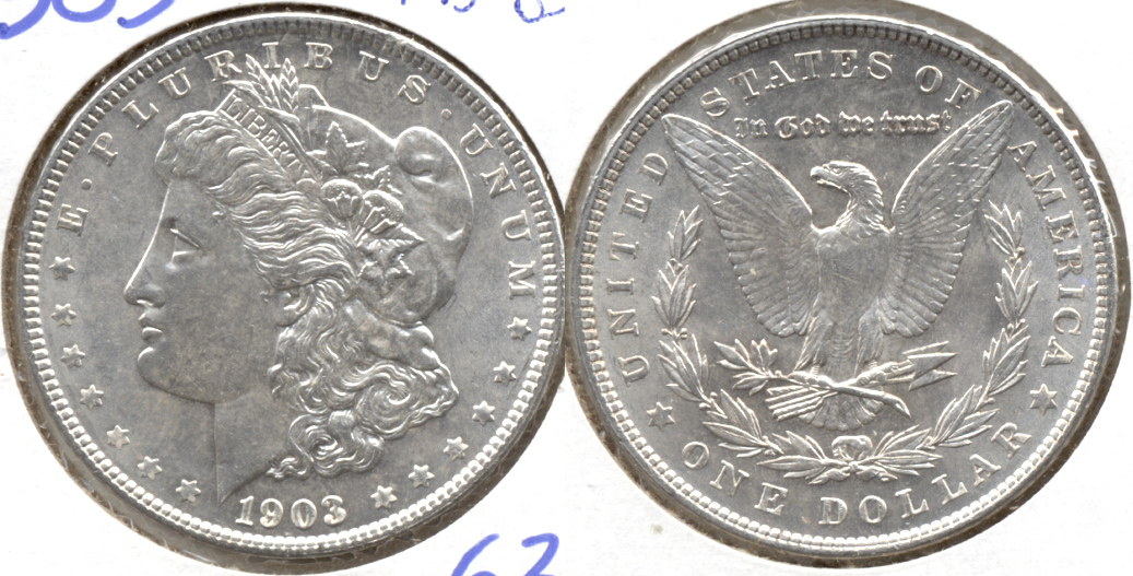 1903 Morgan Silver Dollar MS-63 e