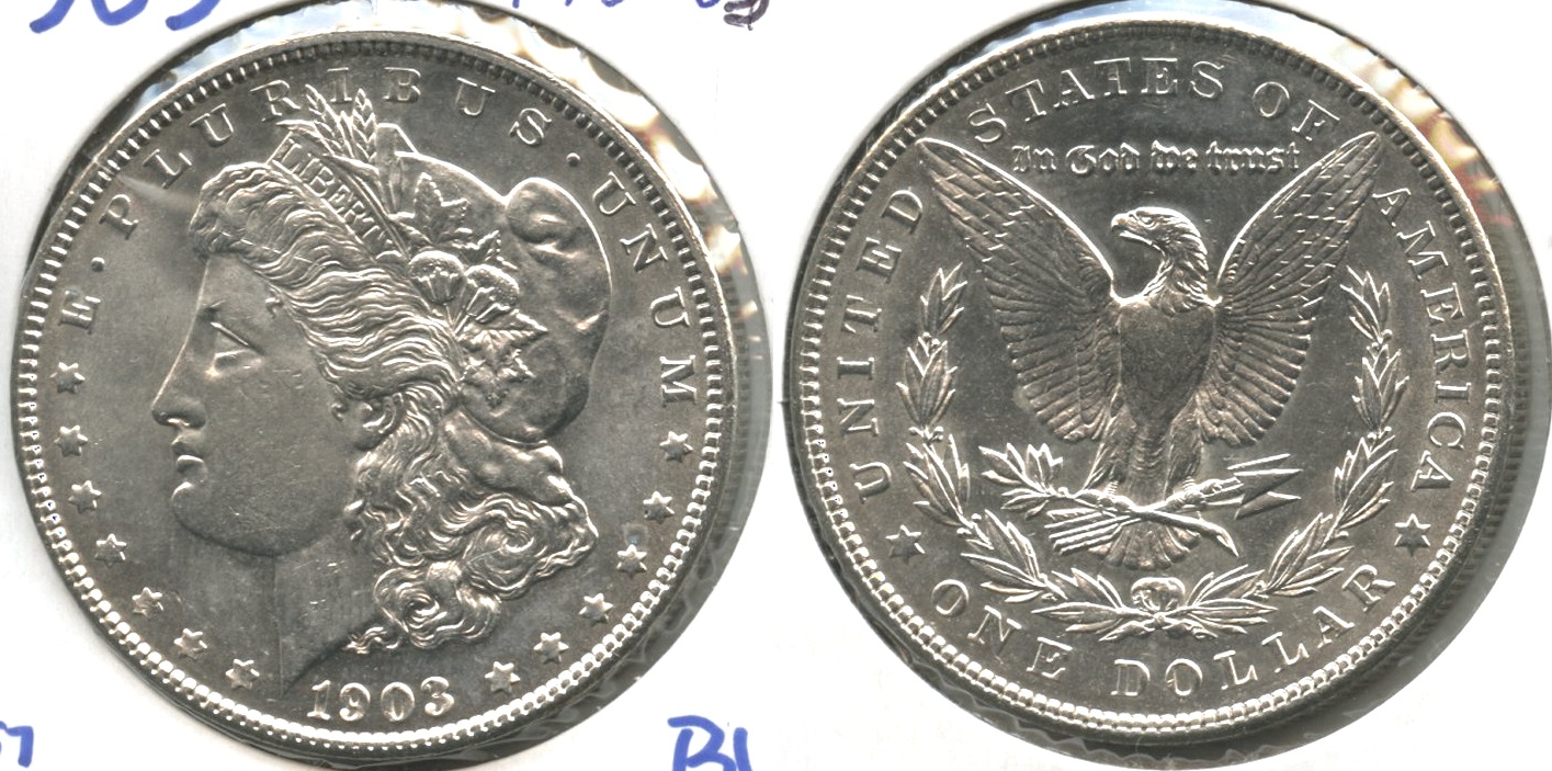 1903 Morgan Silver Dollar MS-63 #h