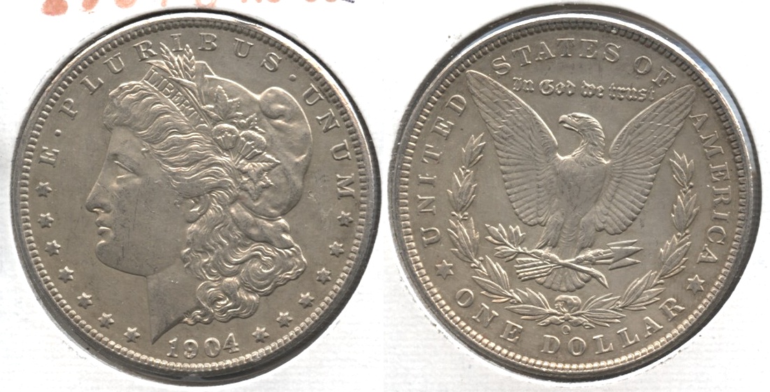 1904-O Morgan Silver Dollar EF-40 #a