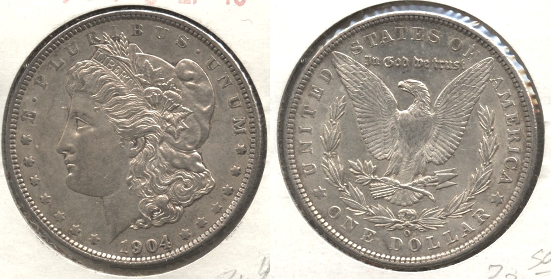 1904-O Morgan Silver Dollar EF-45 #c