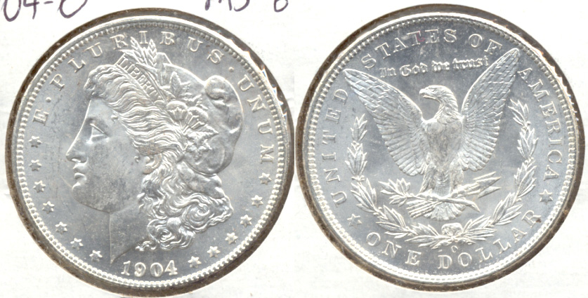 1904-O Morgan Silver Dollar MS-63 a