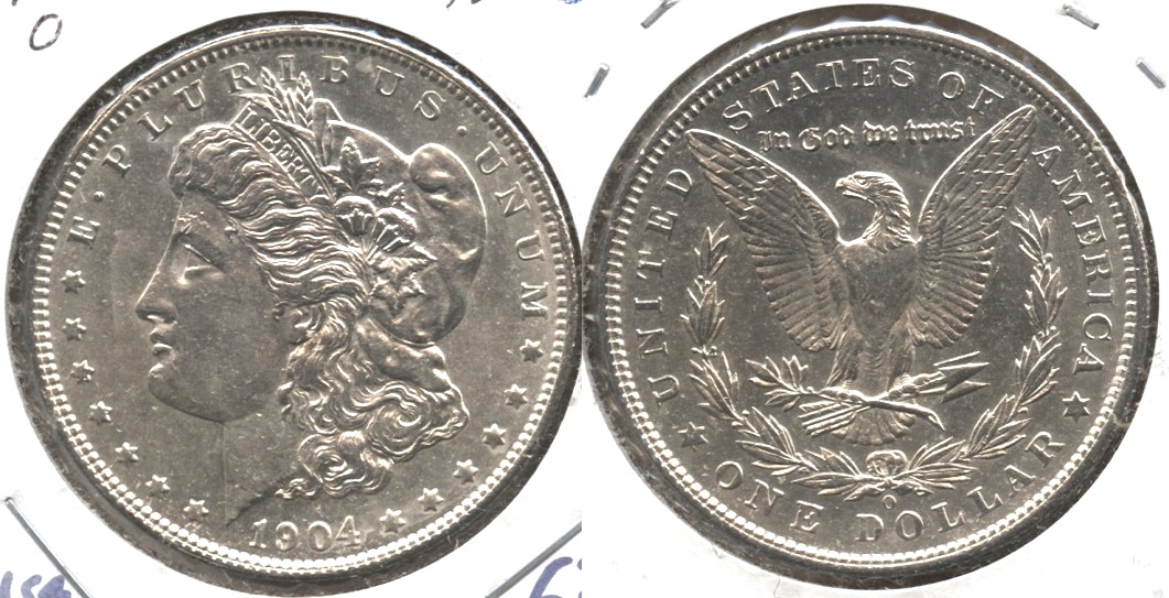 1904-O Morgan Silver Dollar MS-63 #d
