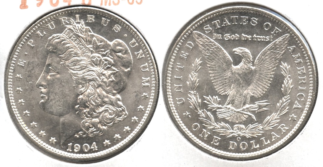 1904-O Morgan Silver Dollar MS-63 #g