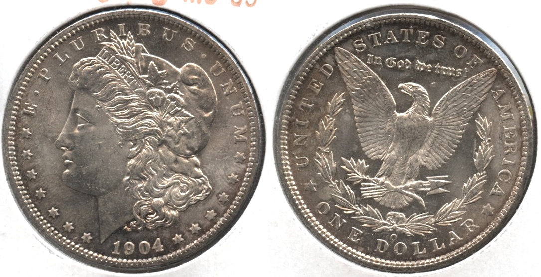 1904-O Morgan Silver Dollar MS-63 #h