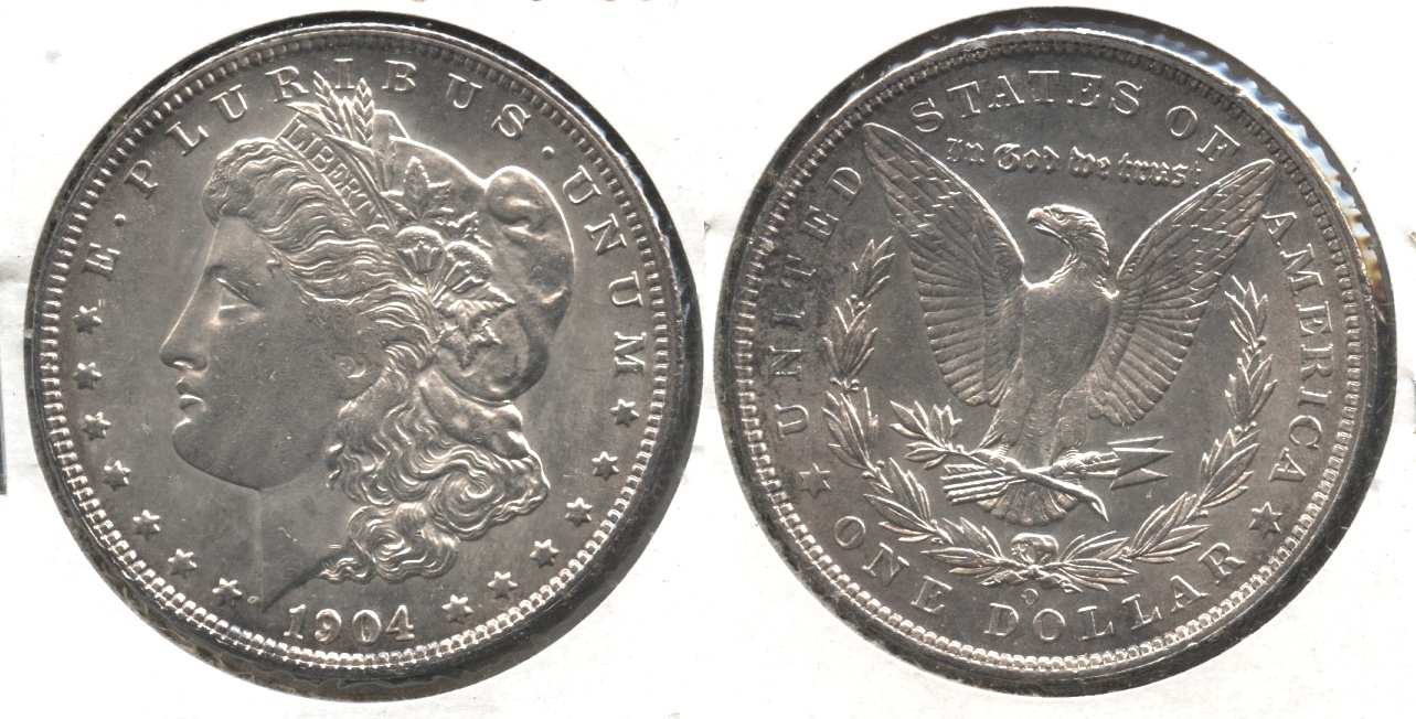 1904-O Morgan Silver Dollar MS-63 #k
