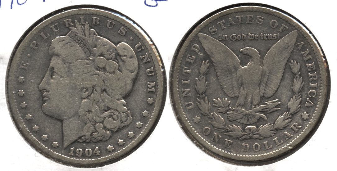 1904 Morgan Silver Dollar Good-4