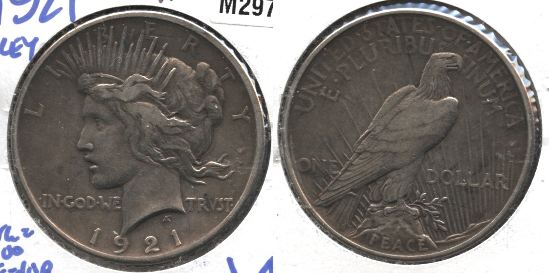 1921 Peace Silver Dollar VF-20 #h