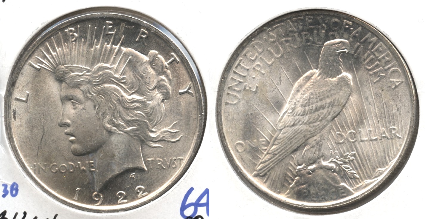 1922 Peace Silver Dollar MS-64 #c