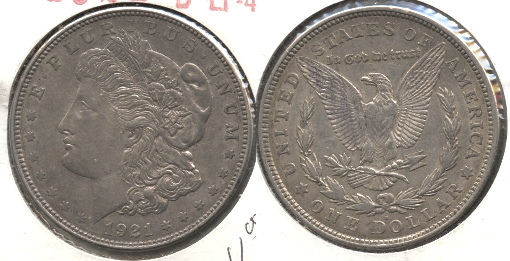 1921-D Morgan Silver Dollar EF-40 #g