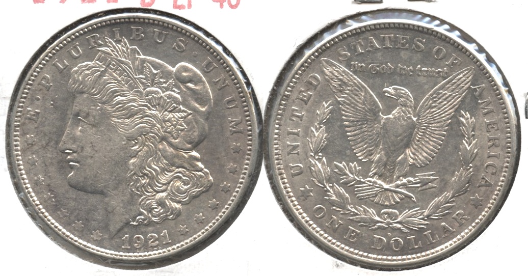 1921-D Morgan Silver Dollar EF-40 #l