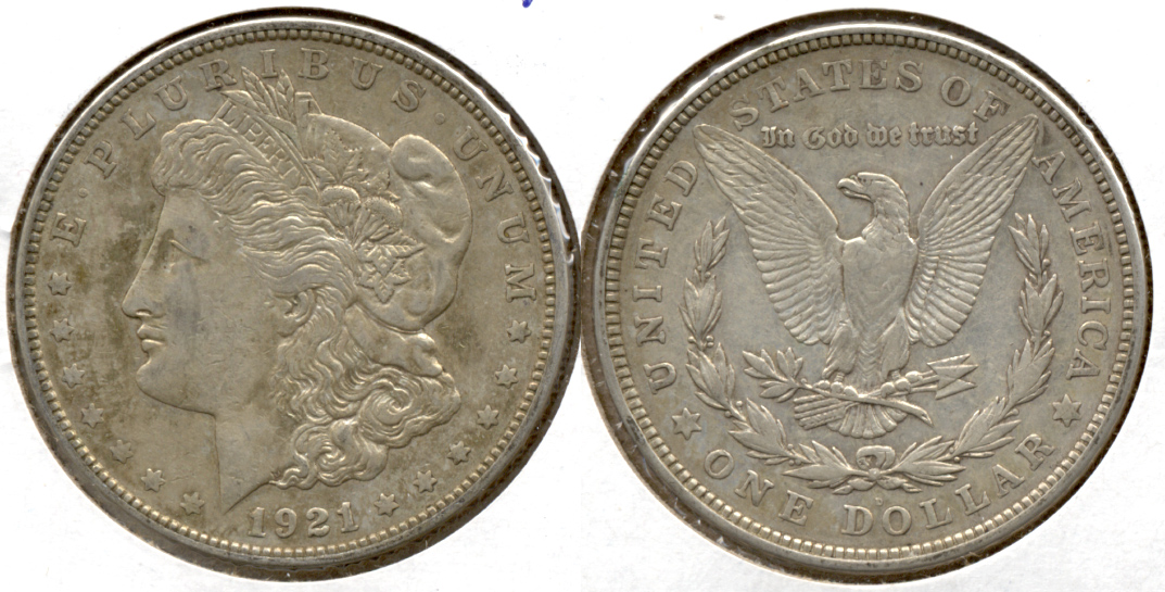 1921-D Morgan Silver Dollar VF-20 j