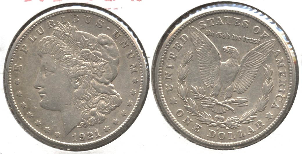 1921-S Morgan Silver Dollar EF-40 #f