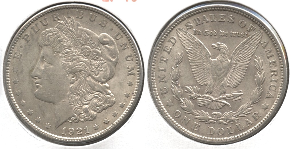 1921 Morgan Silver Dollar EF-40 #ad